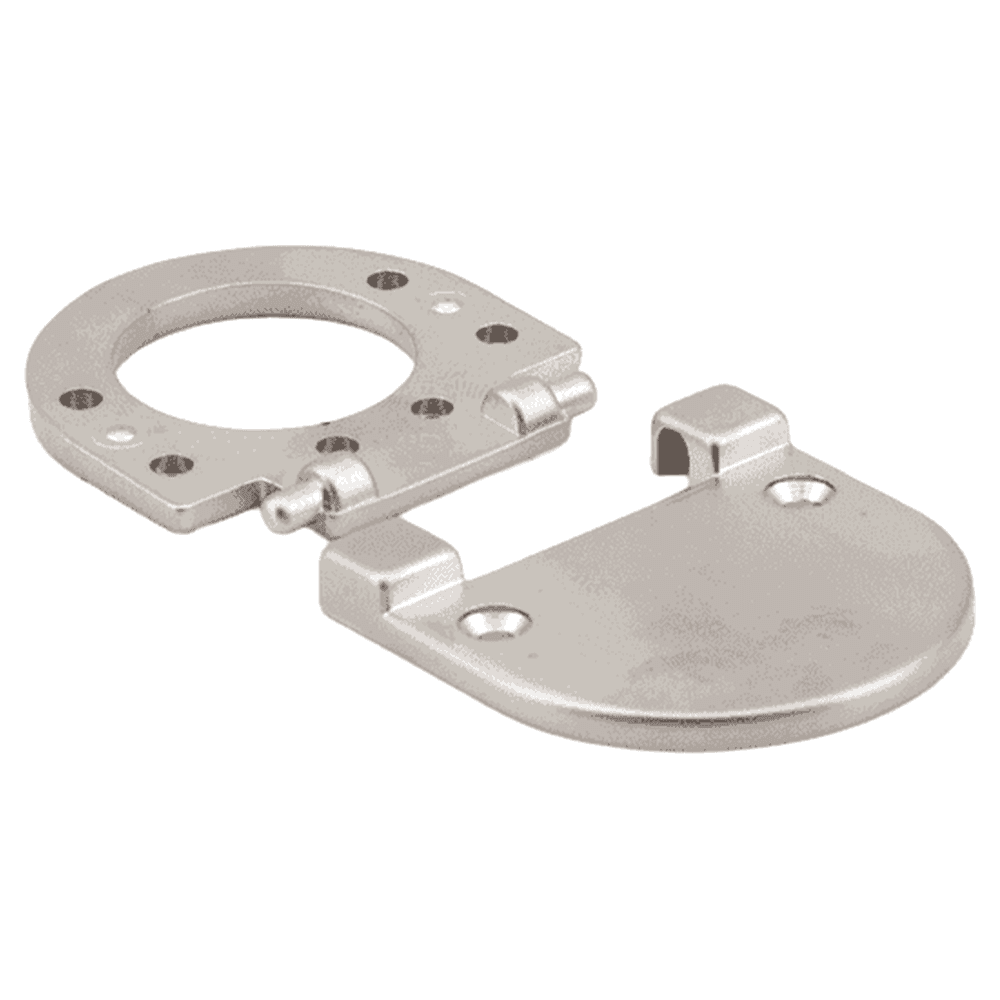 1-1/16" Folding Flush Pull, Satin Nickel Alt 1 - Image