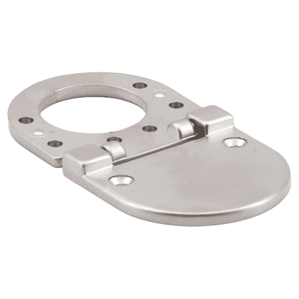 1-1/16" Folding Flush Pull, Satin Nickel Alt 2 - Image