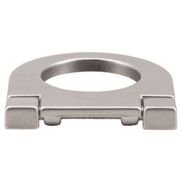 1-1/16" Folding Flush Pull, Satin Nickel Alt 3 - Image