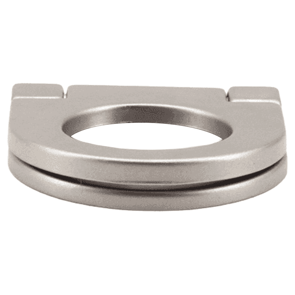 1-1/16" Folding Flush Pull, Satin Nickel Alt 4 - Image