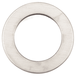 1-9/16" Recessed Finger Pull, Satin Nickel Alt 1 - Image