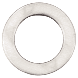 1-3/16" Recessed Finger Pull, Satin Nickel Alt 1 - Image
