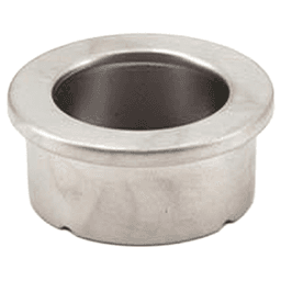 1-3/16" Recessed Finger Pull, Satin Nickel Main - Image