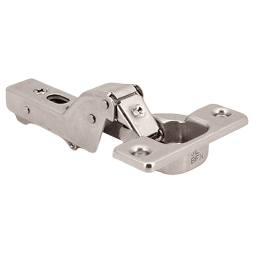 105° Opening Concealed Hinge, Free-Swinging, Steel, Nickel, Screw-On Alt 1 - Image