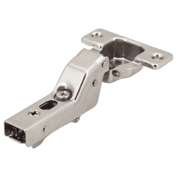 105° Opening Concealed Hinge, Free-Swinging, Steel, Nickel, Screw-On Alt 2 - Image