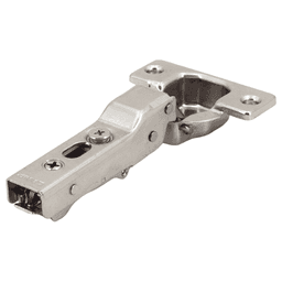 105° Opening Concealed Hinge, Free-Swinging, 14mm Overlay, Nickel, Screw-On Alt 2 - Image