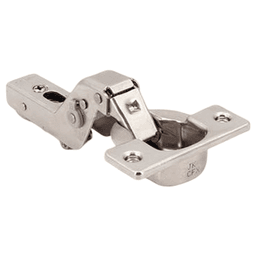 93° Opening Concealed Hinge, Soft-Closing, Free-Swinging, Nickel, Screw-On Alt 1 - Image