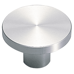 25mm A Series Disk Knob in Anodized Aluminum Finish