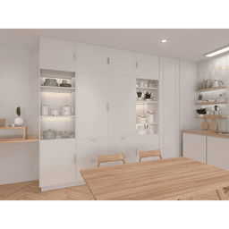 28" ST15-D360LL-Type Inset/Soft Closing Pocket Door System, Use 4 Slides Alt 1 - Image