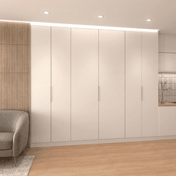 22" ST20-D10M-Type Overlay/Soft Closing Pocket Door System, Use 3 Slides Alt 1 - Image