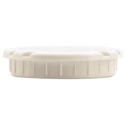 APB-4045 1-3/4" Round Plastic Air Ventilator, White Alt 2 - Image