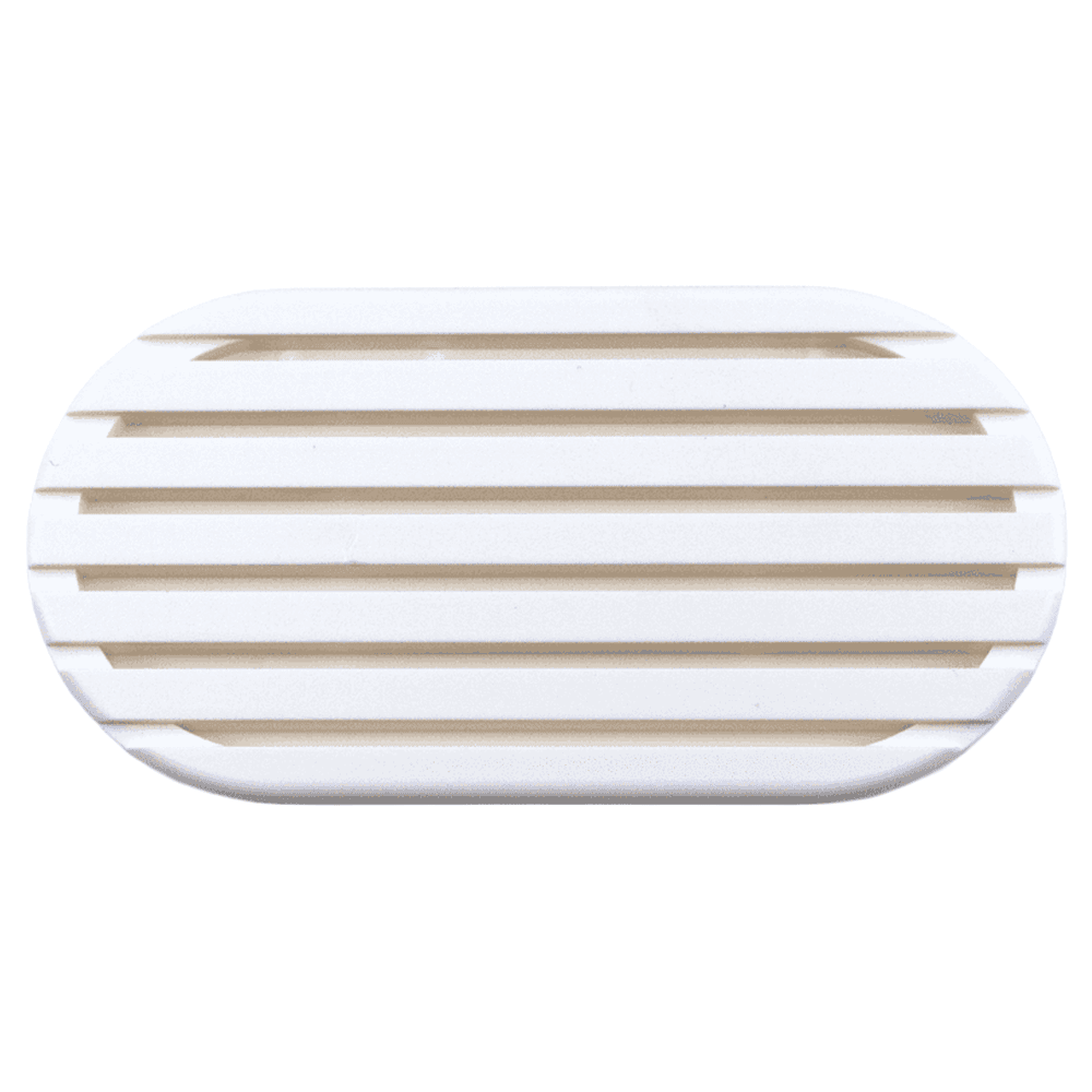 3-9/16" Plastic Air Ventilator, White Alt 1 - Image