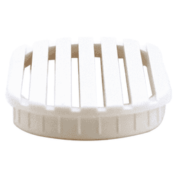3-9/16" Plastic Air Ventilator, White Alt 2 - Image