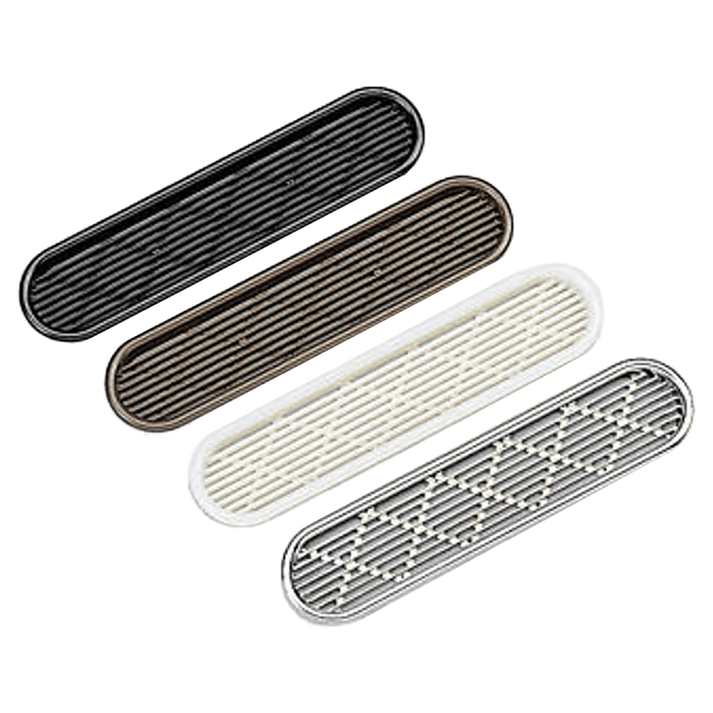 6-15/16" Plastic Air Ventilator, Black Main - Image