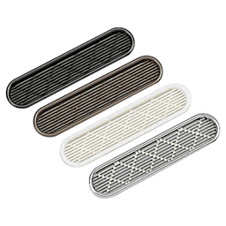 6-15/16" Plastic Air Ventilator, Black Main - Image