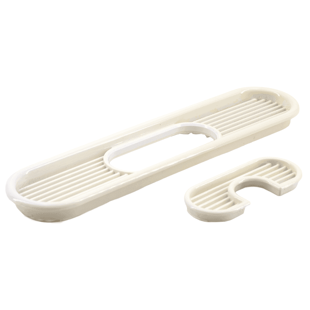 6-15/16" Air Ventilator with Cable Grommet, White Alt 1 - Image