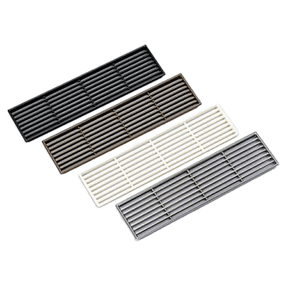 10-1/8" Plastic Air Ventilator, Chrome Main - Image