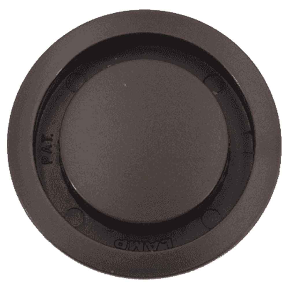 APM-4045 1-3/4" Round Plastic Air Ventilator, Brown Alt 1 - Image