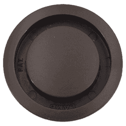 APM-4045 1-3/4" Round Plastic Air Ventilator, Brown Alt 1 - Image
