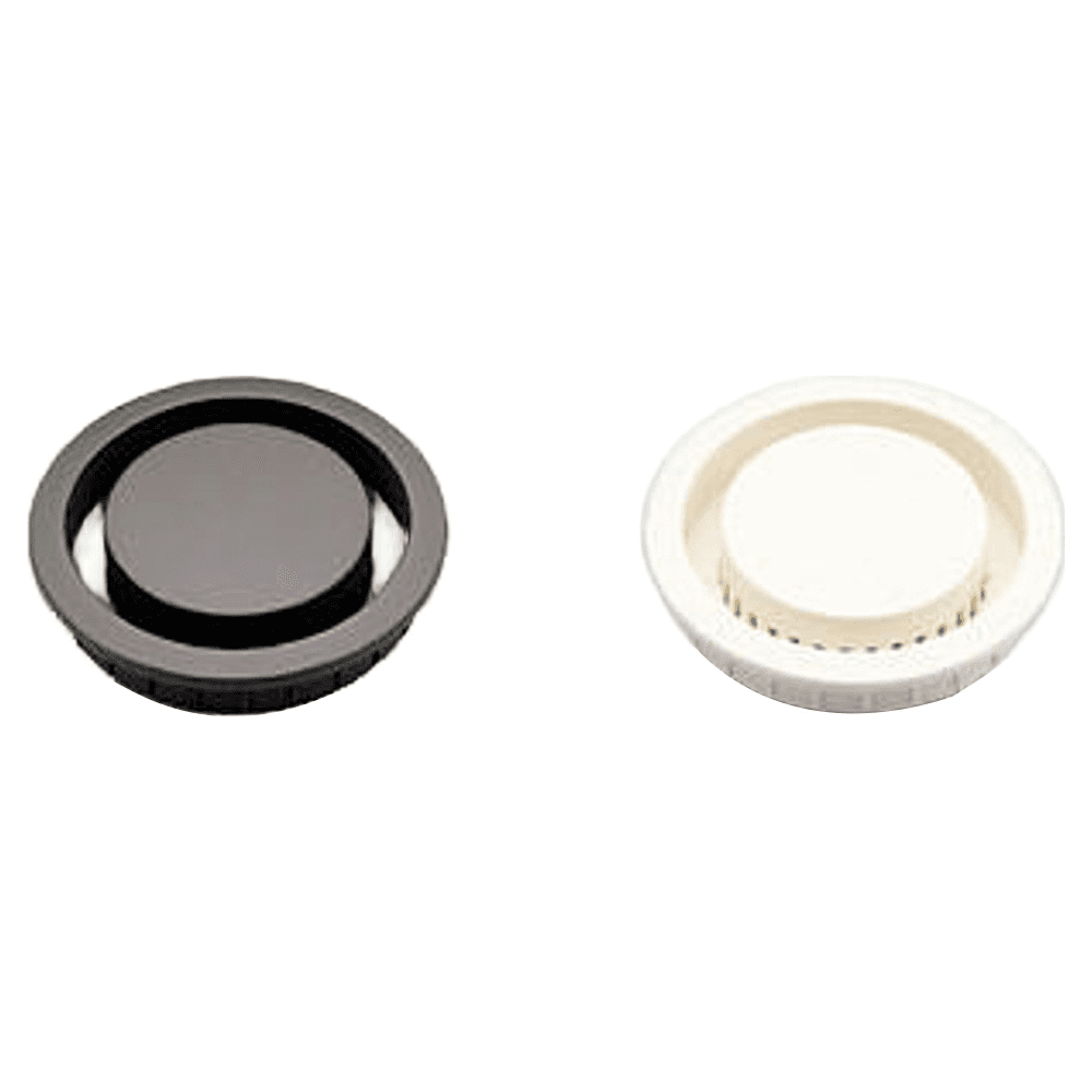 APM-4045 1-3/4" Round Plastic Air Ventilator, White Main - Image