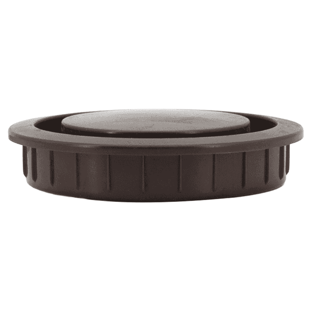 2-3/16" Round Plastic Air Ventilator, Brown Alt 2 - Image