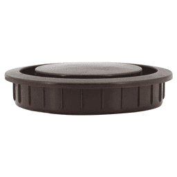 2-3/16" Round Plastic Air Ventilator, Brown Alt 2 - Image