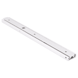 Low Profile Drawer Slide with 27lb. Capacity, Side Mount, 3/4 Extension, Anodized/Plain, 12-5/8" Alt 2 - Image