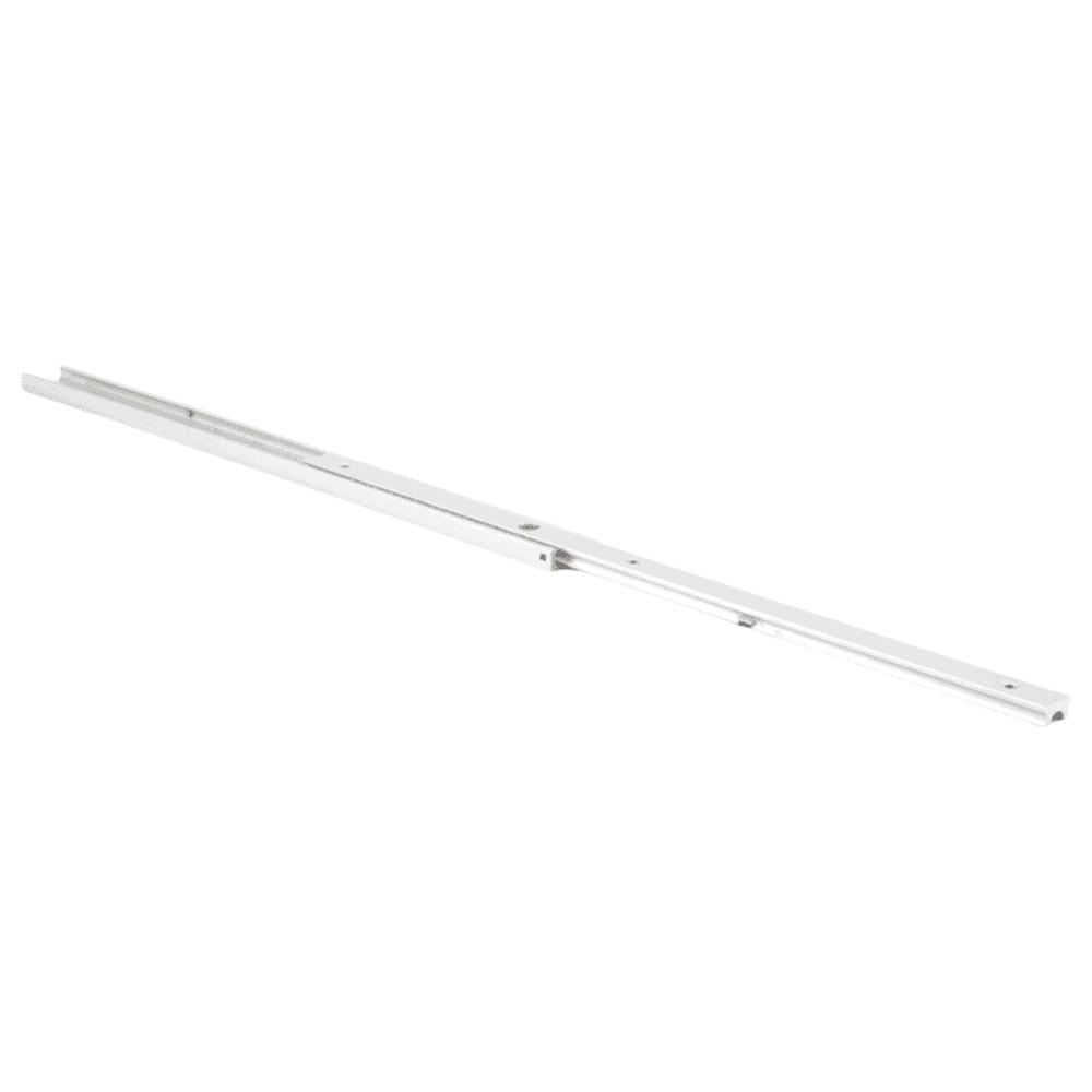 Low Profile Drawer Slide with 22lb. Capacity, Side Mount, 3/4 Extension, Anodized/Plain, 18-15/16" Alt 2 - Image