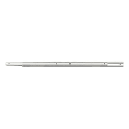 Low Profile Drawer Slide with 22lb. Capacity, Side Mount, 3/4 Extension, Anodized/Plain, 18-15/16" Main - Image