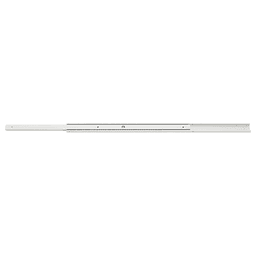 Low Profile Drawer Slide with 20lb. Capacity, Side Mount, 3/4 Extension, Anodized/Plain, 25-1/4" Main - Image