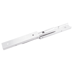 Low Profile Drawer Slide with 25lb. Capacity, Side Mount, Full Extension, Anodised Silver, 7-7/8" Main - Image