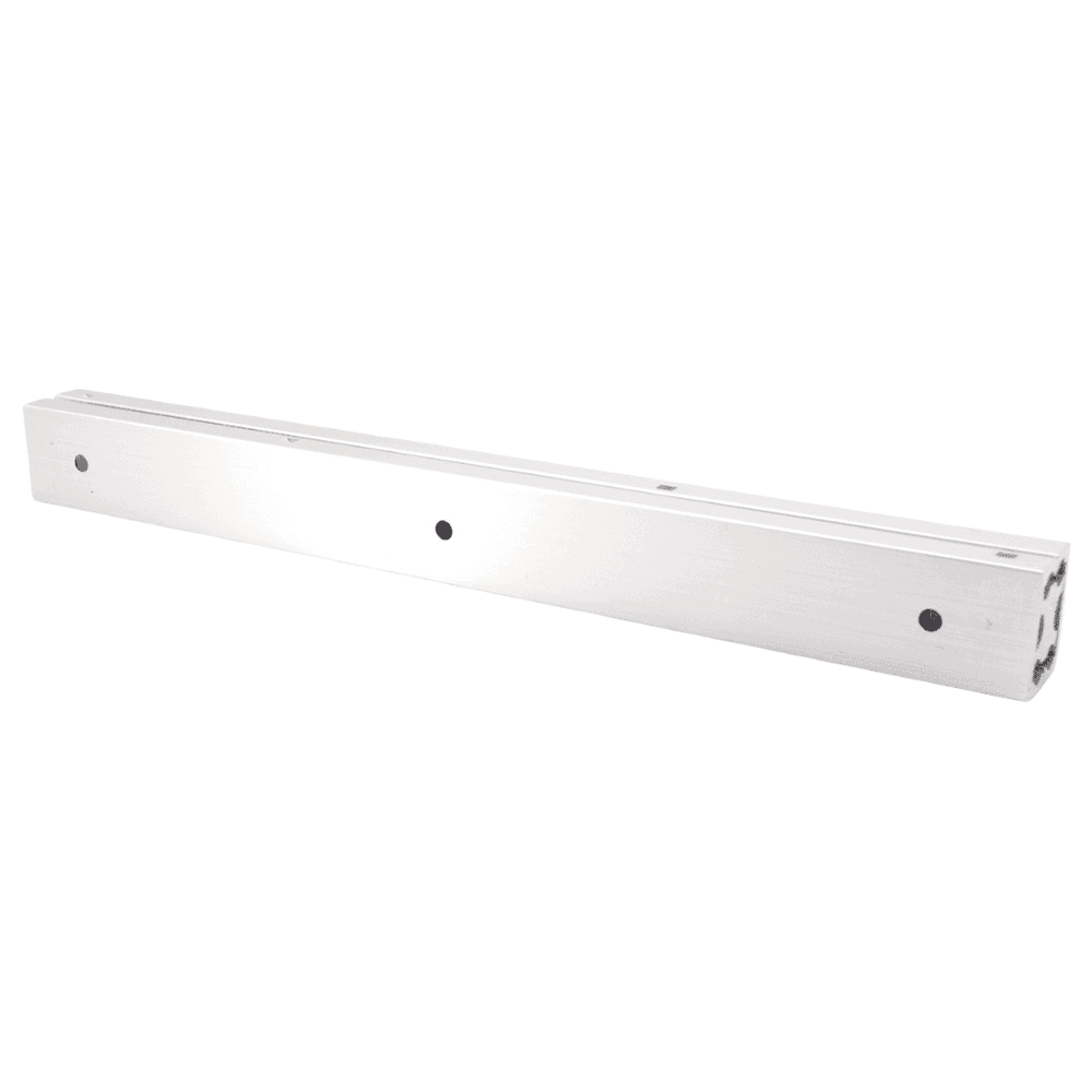 Low Profile Drawer Slide with 20lb. Capacity, Side Mount, Full Extension, Anodised Silver, 16-11/16" Alt 1 - Image