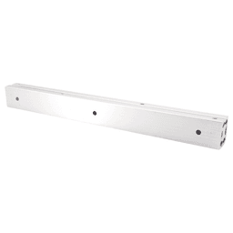 Low Profile Drawer Slide with 20lb. Capacity, Side Mount, Full Extension, Anodised Silver, 16-11/16" Alt 1 - Image