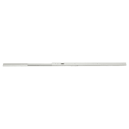 Drawer Slide with 19lb. Capacity, Side Mount, Full Extension, Anodized, 39-15/16" Main - Image
