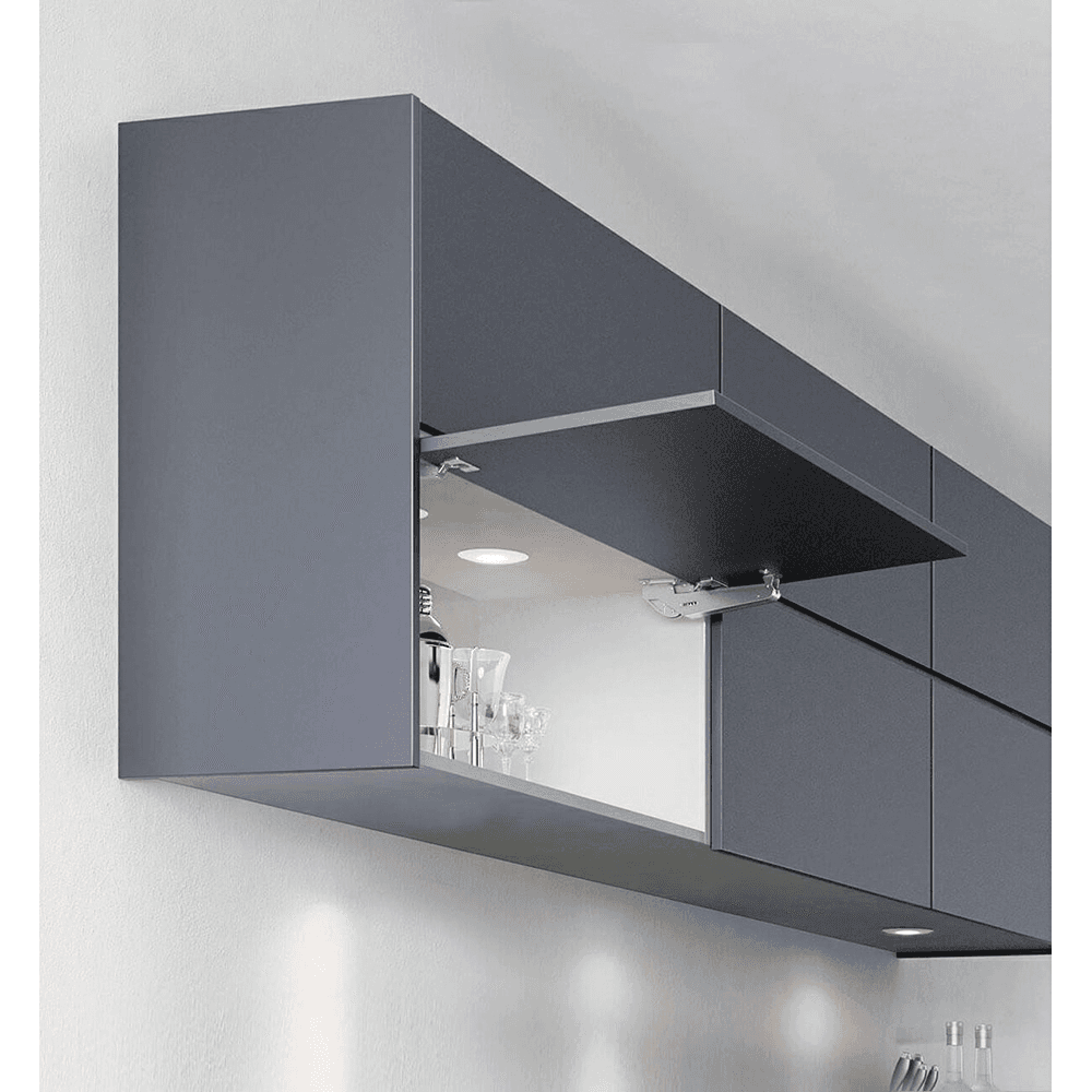 Aileron Stay MD 95° Upward-Opening Lid with Hinge, Plain Alt 2 - Image