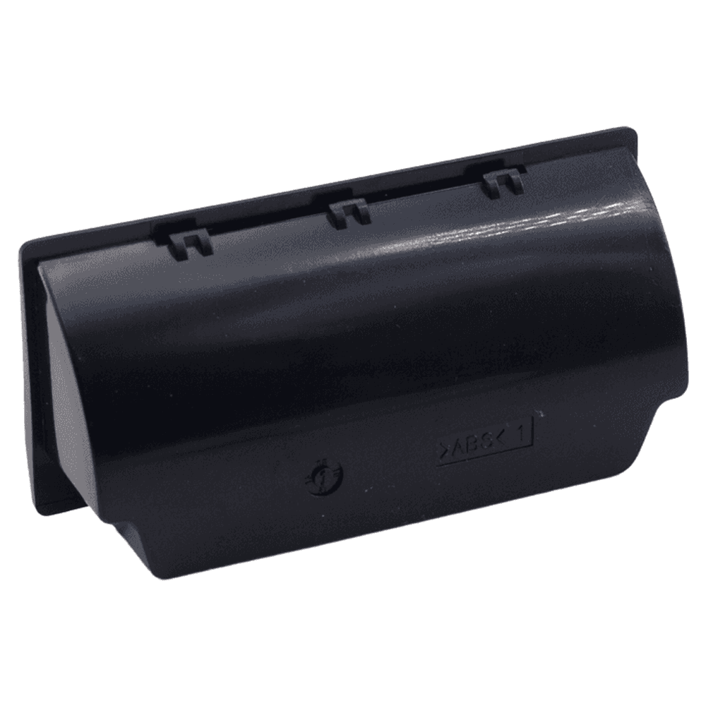 3-15/16" Recessed Flush Pull, Black Alt 1 - Image