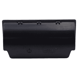 3-15/16" Recessed Flush Pull, Black Alt 2 - Image