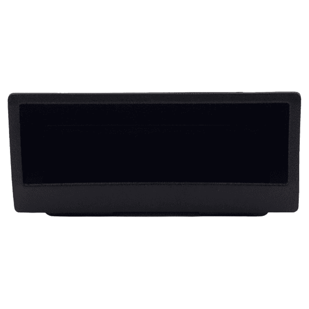 3-15/16" Recessed Flush Pull, Black Main - Image