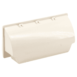 3-15/16" Recessed Flush Pull, Ivory Alt 1 - Image