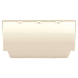3-15/16" Recessed Flush Pull, Ivory Alt 2 - Image