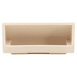 3-15/16" Recessed Flush Pull, Ivory Main - Image