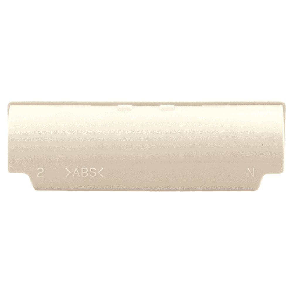3-15/16" x 1" Recessed Flush Pull, Ivory Alt 1 - Image