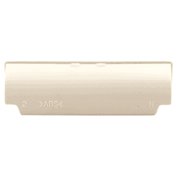 3-15/16" x 1" Recessed Flush Pull, Ivory Alt 1 - Image
