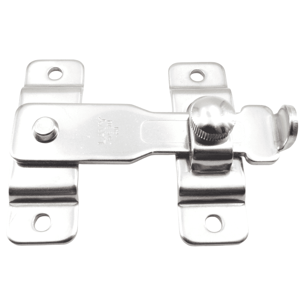 3-3/16" Bar Latch, Polished Stainless Steel Alt 1 - Image