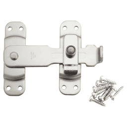 5" Spring Loaded Bar Latch, Polished Stainless Steel Main - Image