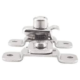 1-3/4" Spring Loaded Bar Latch, Polished Stainless Steel Alt 2 - Image