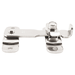 3-3/8" Spring Loaded Bar Latch, Polished Stainless Steel Alt 2 - Image