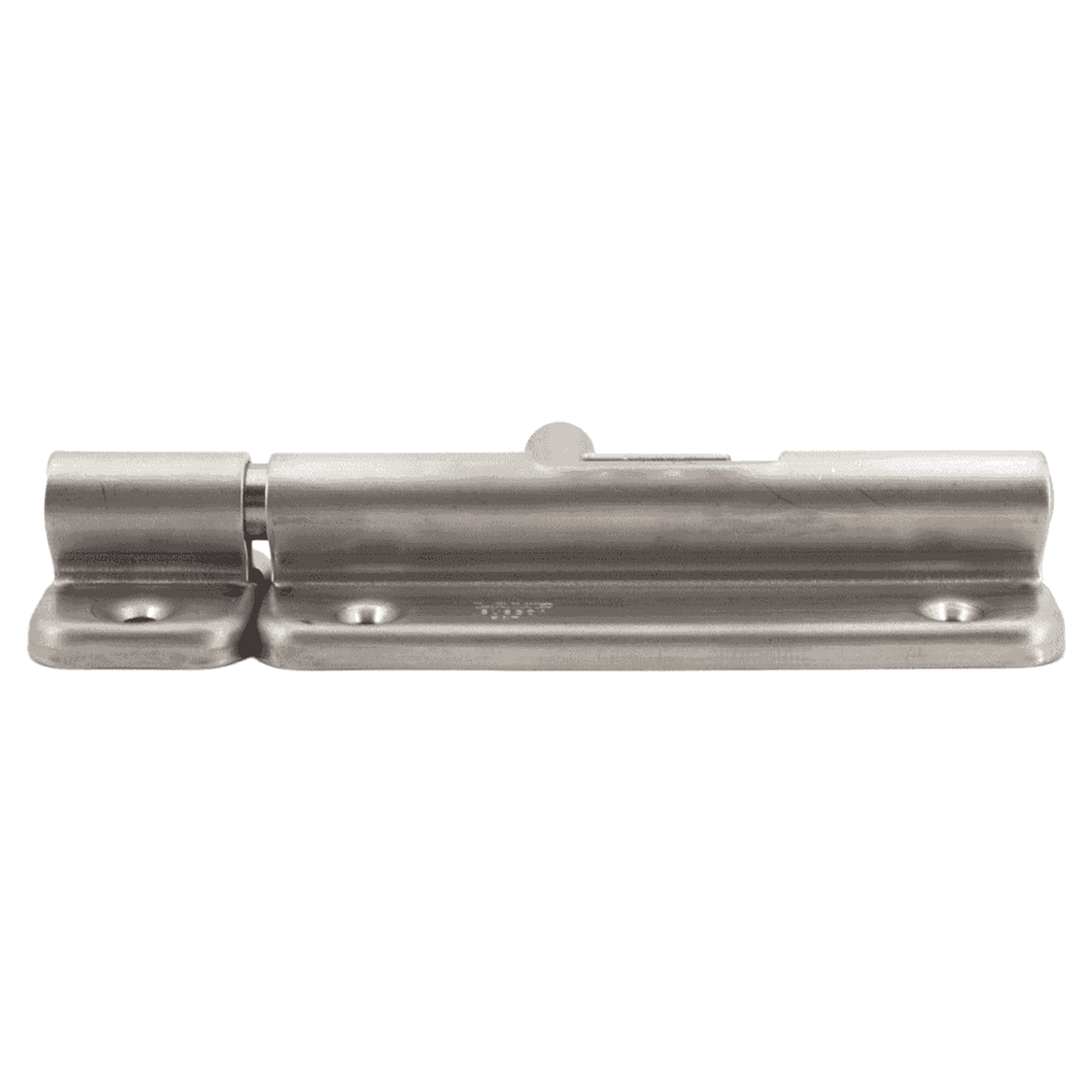 3-9/16" Barrel Bolt with Spring, Satin Alt 4 - Image