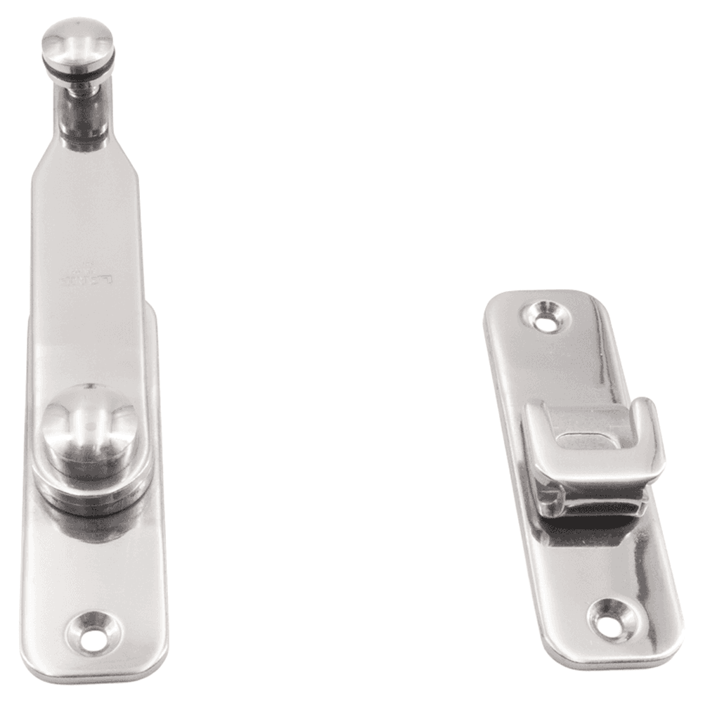 4-3/4" Bar Latch, Polished Stainless Steel Alt 2 - Image