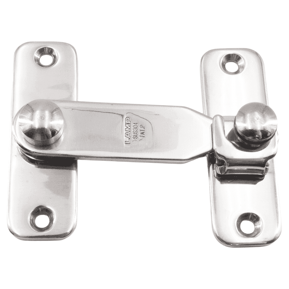 3-1/8" Bar Latch, Polished Stainless Steel Alt 1 - Image